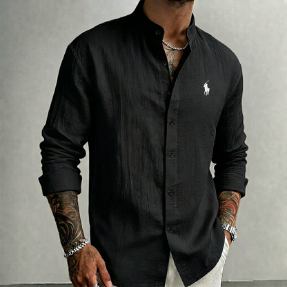 The Mandarin-collar Shirt