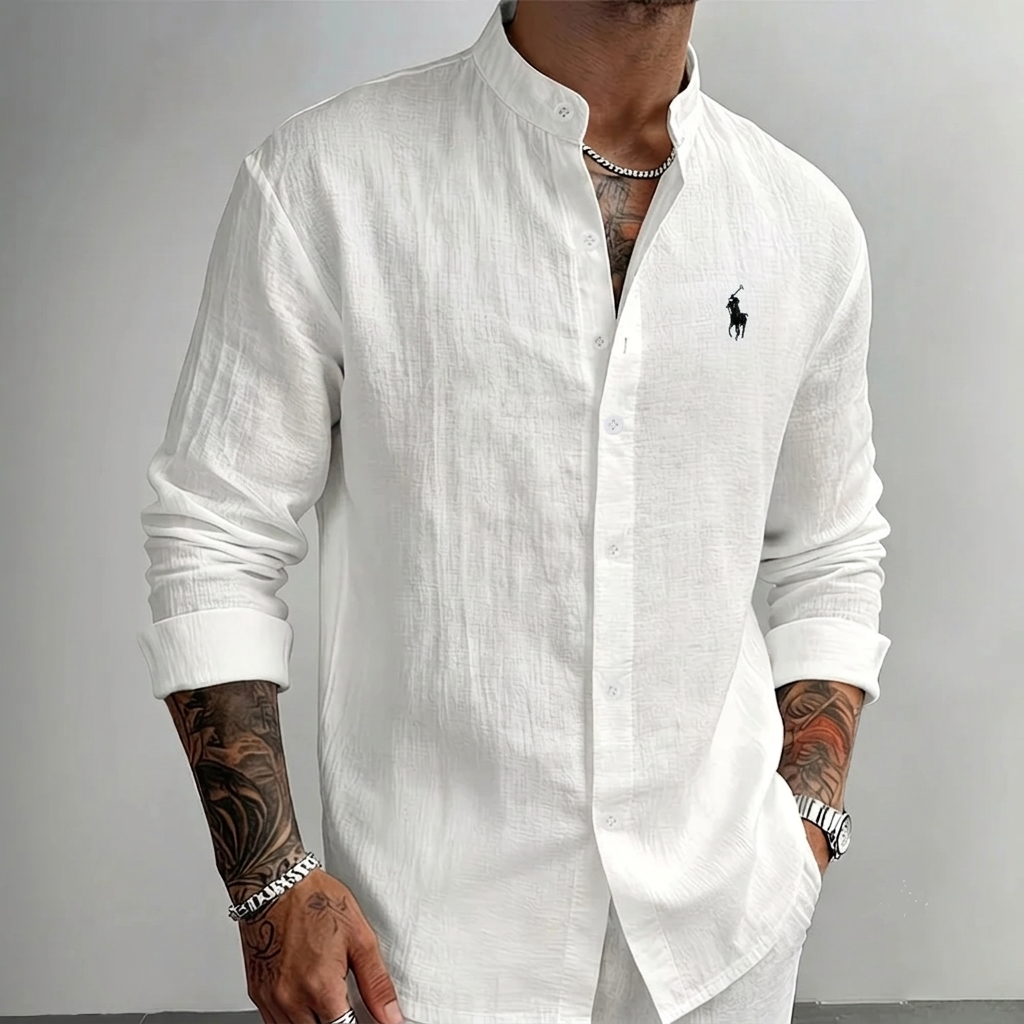 The Mandarin-collar Shirt